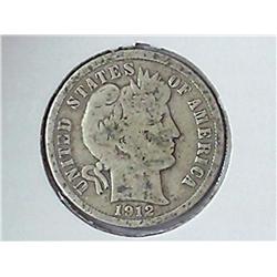 1912-D Barber Dime