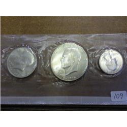 1976-S Bicentennial Silver 3 Coin Set, No Envelope