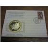Image 1 : 1976 Denmark FDC With Sterling Proof Medal