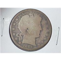 1895 Barber Half Dollar