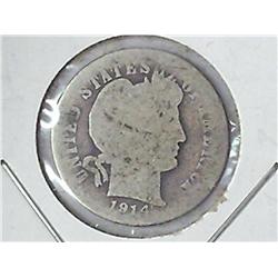 1914-D Barber Dime
