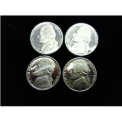 1980-83-S Jefferson Nickels (Proof) 4 Coins