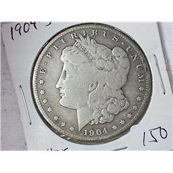 1904-S Morgan Silver Dollar (Better Date)