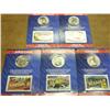 Image 1 : 5-2008 US Mint/USPS Quarter & Stamp Sets (UNC)