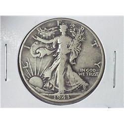 1943 Walking Liberty Half Dollar