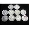 Image 1 : 10 Assorted Mercury Dimes
