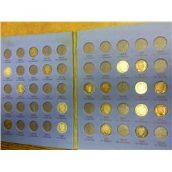 Partial Barber Dime Album (18 Coins)