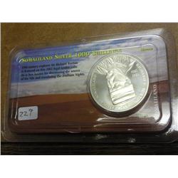 2002 Somaliland 1000 Shillings (UNC) 31.06 Grams