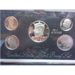 1997 US Premier Silver Proof Set (No Box)