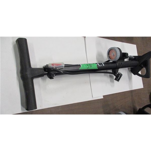 SHELF PULLS (AS IS):  MANUAL TIRE PUMP