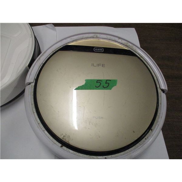 SHELF PULLS (AS IS):  2 ROBOT VACUUMS (AS IS)