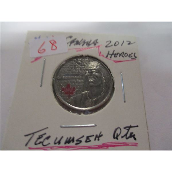 2012 TAEUNSH 12 MAPLE LEAF CANADA QUARTER