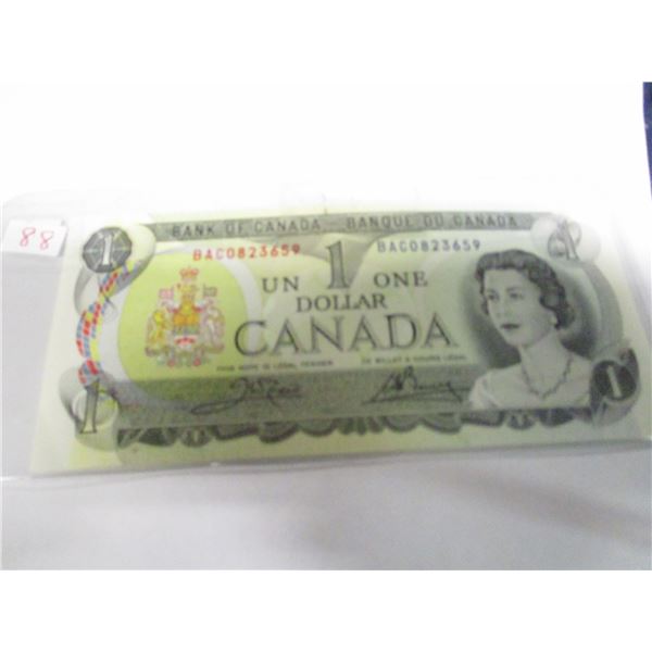 1973 CRISP UNCIRCULATED LAST OF CANADA $1 BILLS