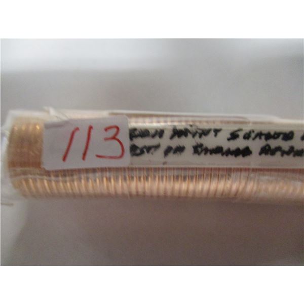 2011 MINT SEALED ROLL OF 50 LAST OF CANADA PENNIES