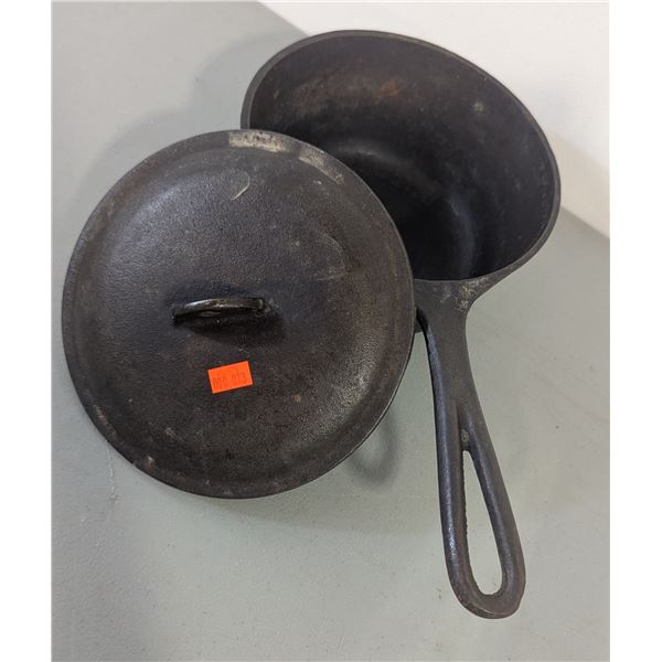 Cast Iron Stew Pan Made in USA