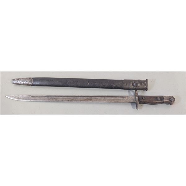 1907 WWI Japanese Bayonet w/ Sheath