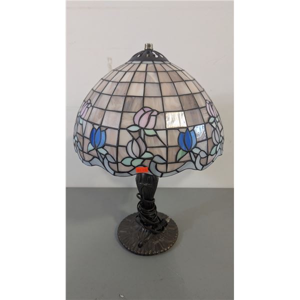 Tiffany-Style Leaded Stained Glass Table Lamp