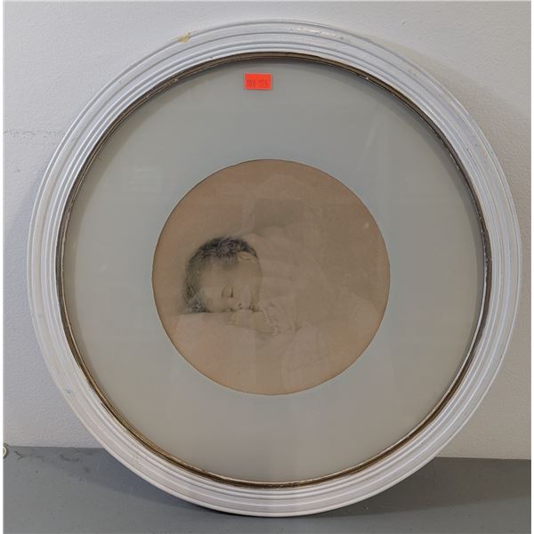 1932 Framed "A Little Dream" Print by NB