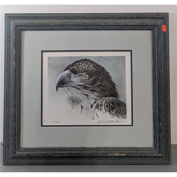 Framed, Signed, & Numbered Prestige Edition "Vigilance" Lithograph by Robert Bateman w/ COA