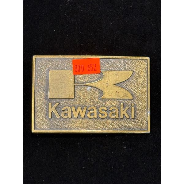 Kawasaki Belt Buckle