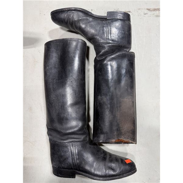 Pair of Leather Skywalk Boots