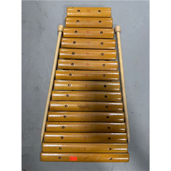 15-Note Wooden Xylophone