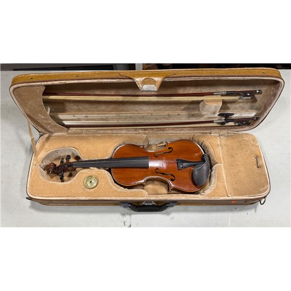 Violin w/ Hygrometer Case & Bow