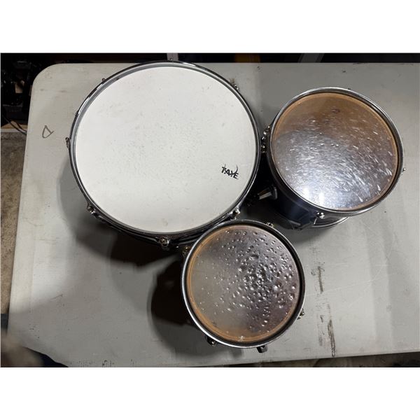 3 Assorted Size Drums