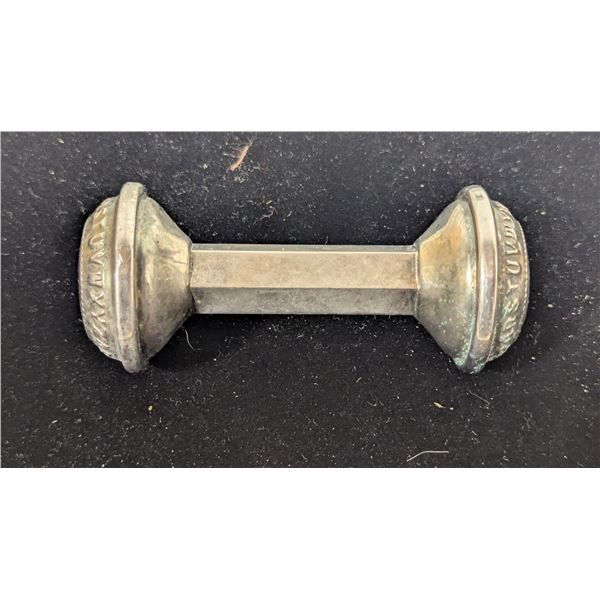 Sterling Silver Rattle