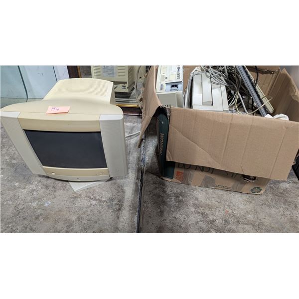 Apple Macintosh Computer and Printer