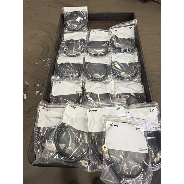 Lot of 1/0 AWG Cables