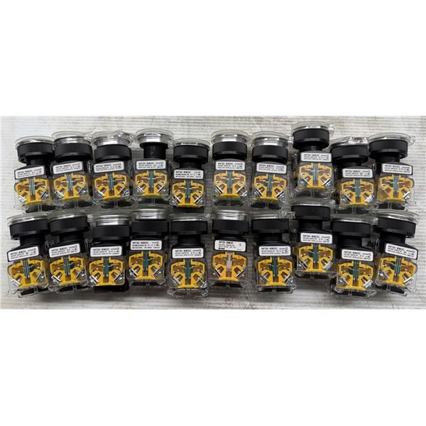 Lot of (20) Koino #NF30-BM3C Push Button Switches