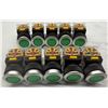 Image 3 : Lot of (10) Koino #NF30-BM3C Push Button Switches