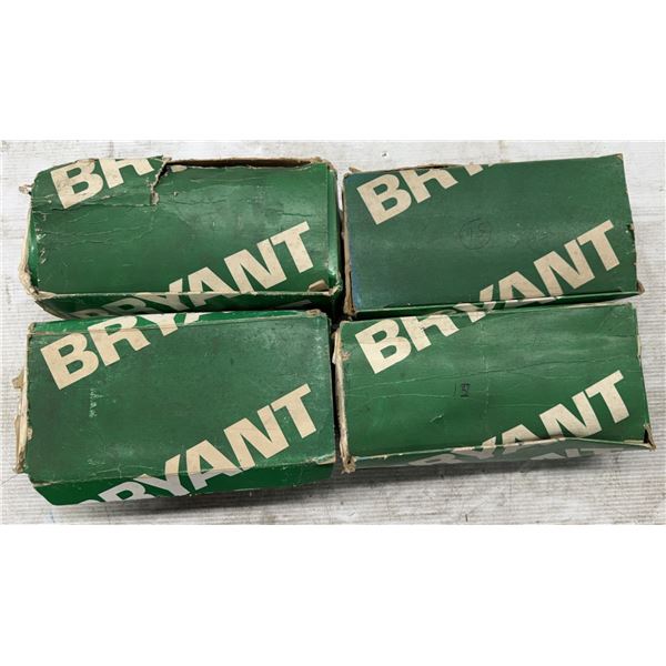 Lot of (4) Boxes of Bryant #7582 Flush Receptacles