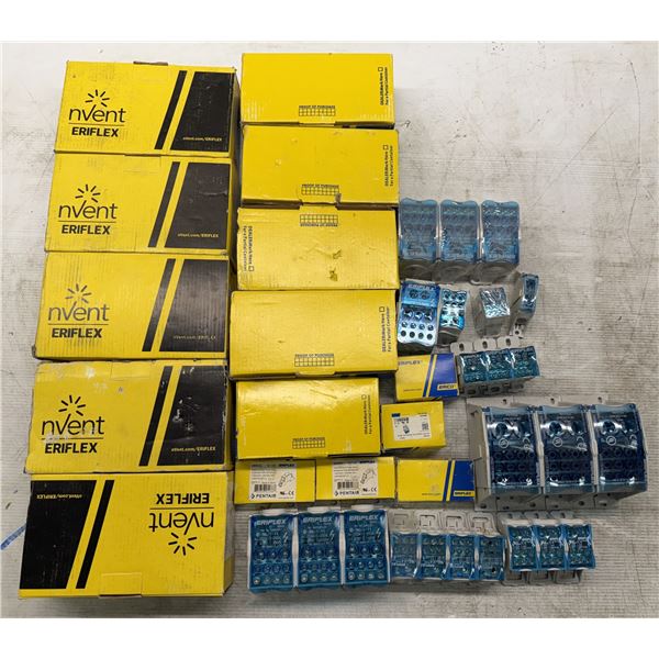 Lot of Assorted Nvent Eriflex Power Blocks