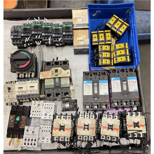 Lot of Misc. Schneider Electric, Buss, GE, Fuji Items Plus More