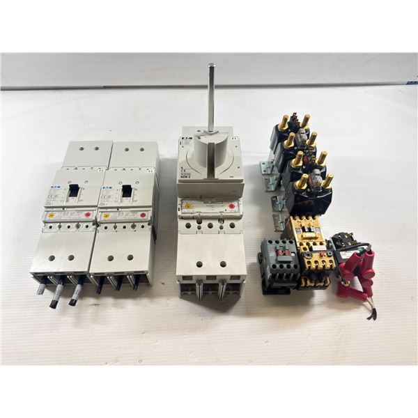 Lot of Circuit Breakers & Contactors