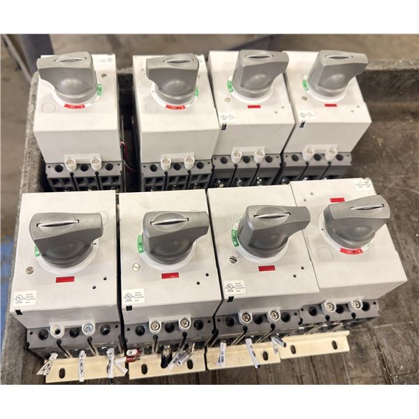 Lot of (8) LS Electric #MCCB UTE100N 15A Circuit Breakers