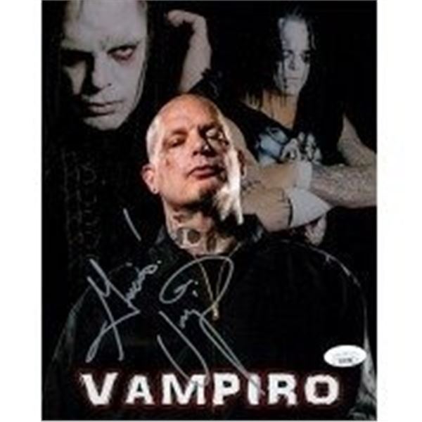 WCW Wrestler Vampiro Signed Photo