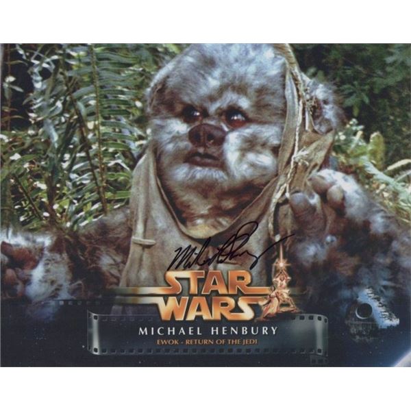 Star Wars Michael Henbury Signed Photo