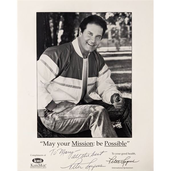 Peter Lupus signed photo