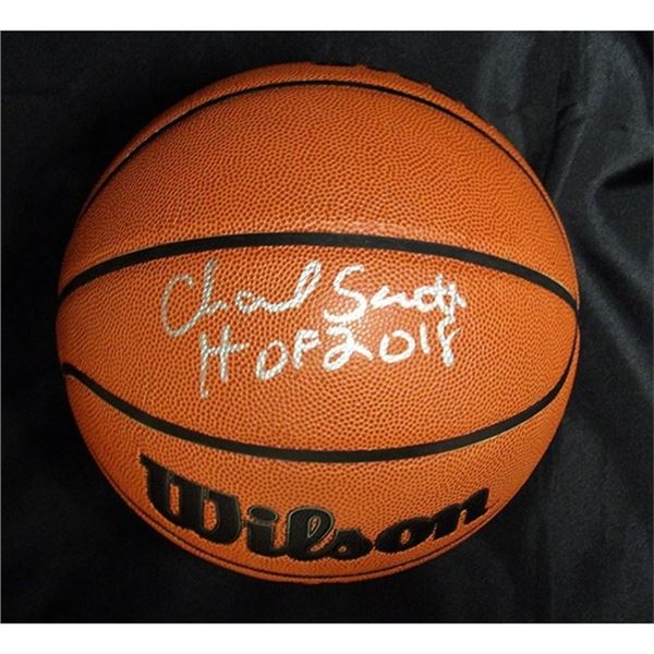 Boston Celtics Charlie Scott Signed Basketball TRISTAR Authenticated
