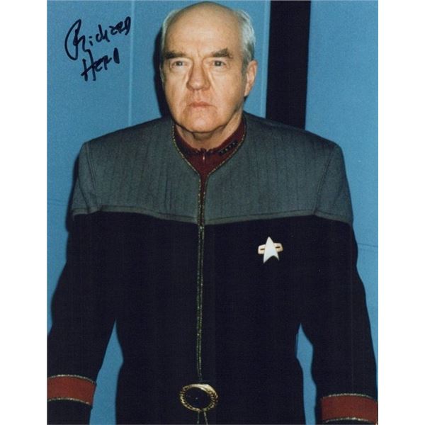 Star Trek Richard Herd Signed Photo