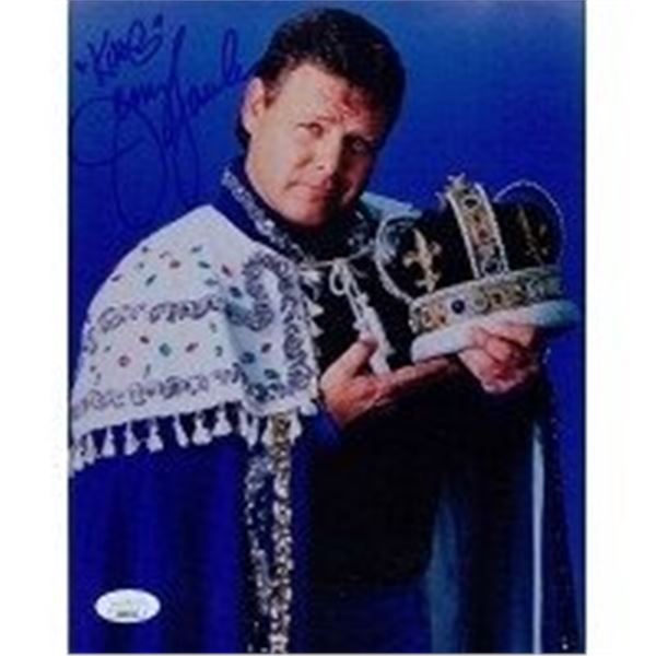 Jerry The King Lawler Signed Photo
