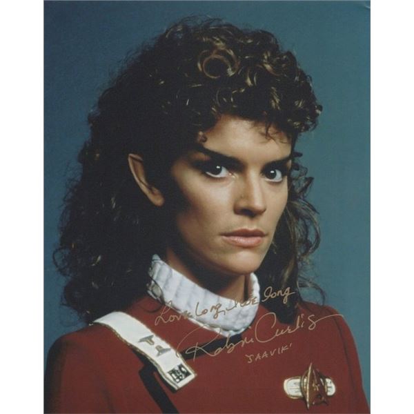 Star Trek Robin Curtis Signed Photo