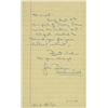 Image 1 : Julie Phillips signed note