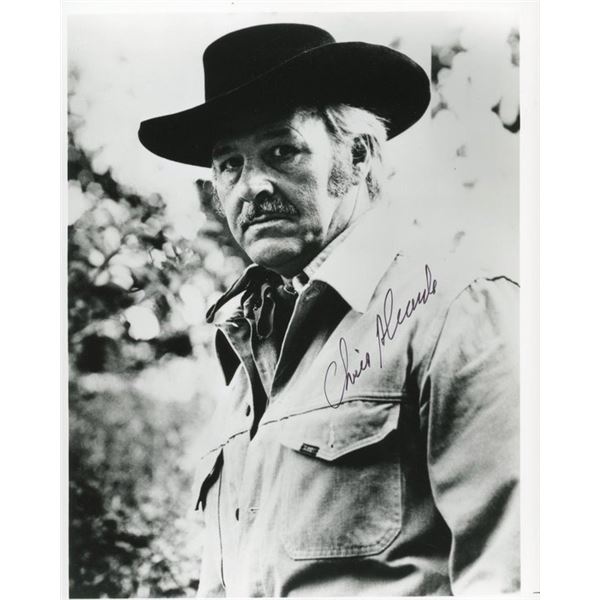 Bonanza Chris Alcaide signed photo