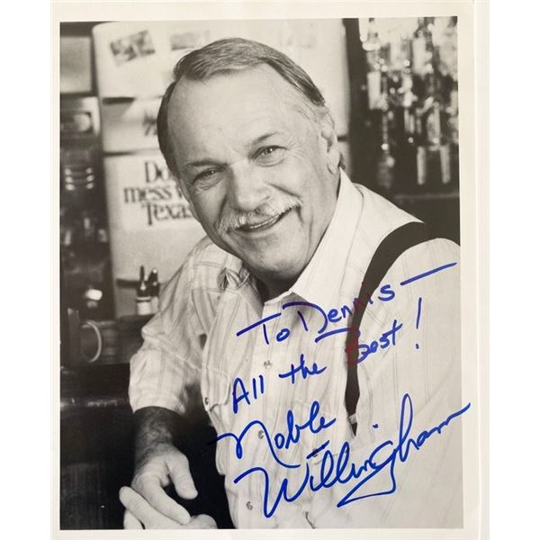 Walker Texas Ranger Noble Willingham signed photo