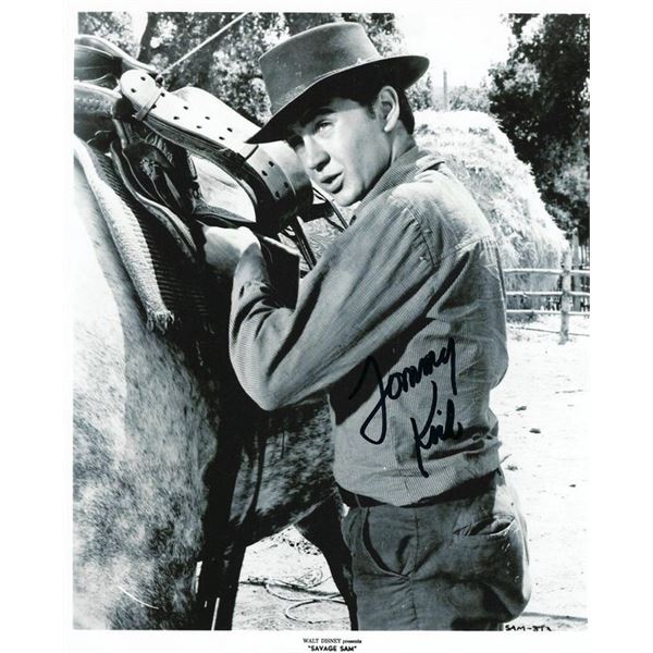 Old Yeller sequel Savage Sam Tommy Kirk signed photo