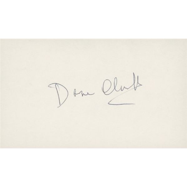 Dane Clark "Comedian"signature cut